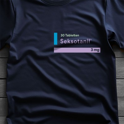 Seksotanil - Navy tee