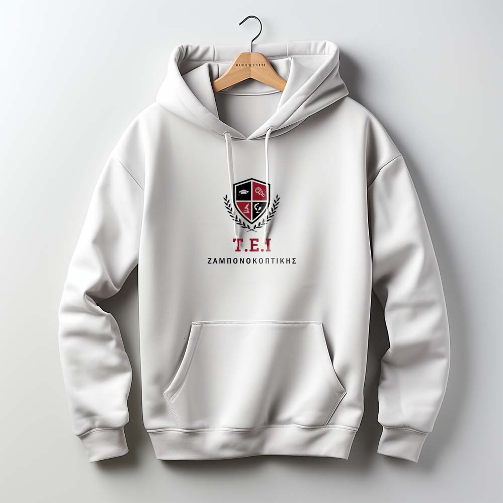Τ.Ε.Ι. Ζαμπονοκοπτικής - White Hoodie