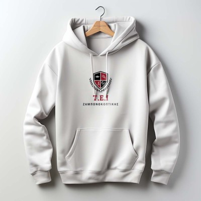 Τ.Ε.Ι. Ζαμπονοκοπτικής - White Hoodie